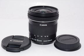 【外観特上級】Canon 超広角ズームレンズ EF-S10-18mm F4.5-5.6 IS STM