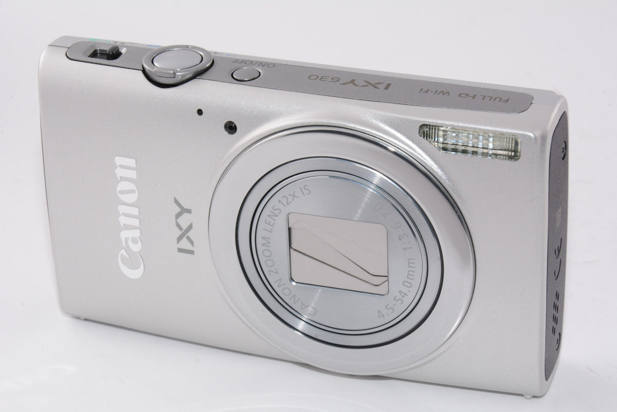 【外観特上級】Canon デジタルカメラ IXY 630 光学12倍ズーム シルバー IXY630(SL)