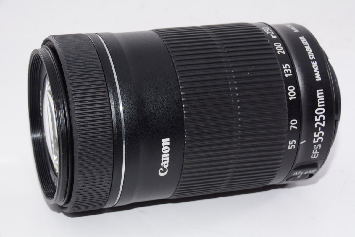 【外観特上級】Canon 望遠ズームレンズ EF-S55-250mm F4-5.6 IS STM