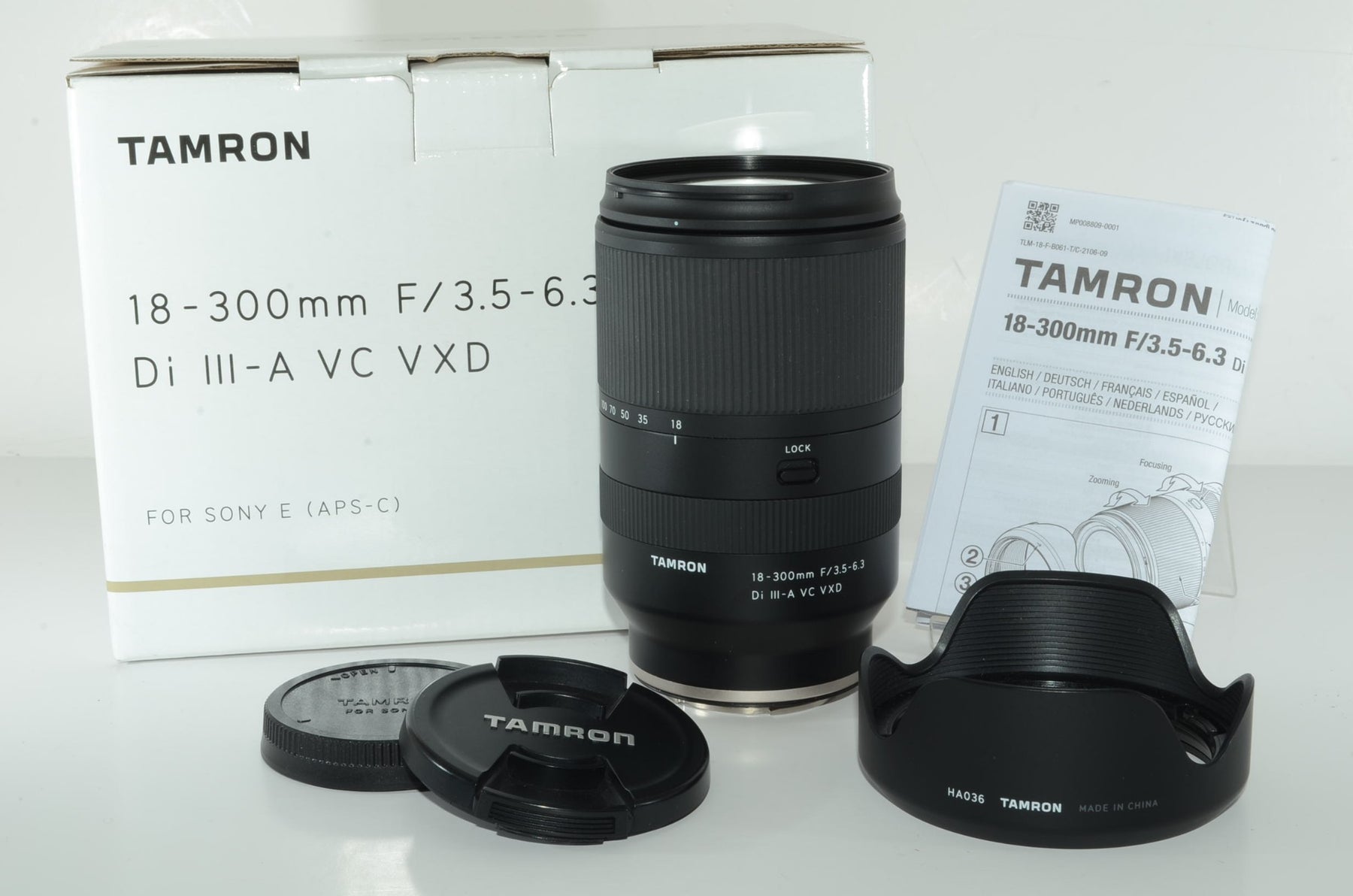 【外観特上級】タムロン TAMRON 18-300mmF3.5-6.3Di?-A VC VXD ソニーEマウント用【B061S】