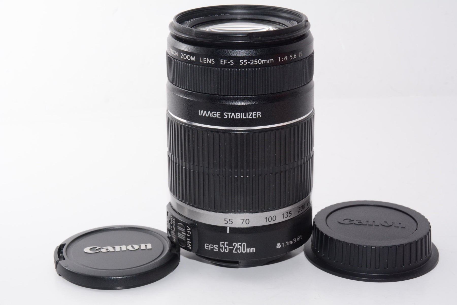 【外観並級】Canon 望遠レンズ EF-S55-250mm F4-5.6 IS