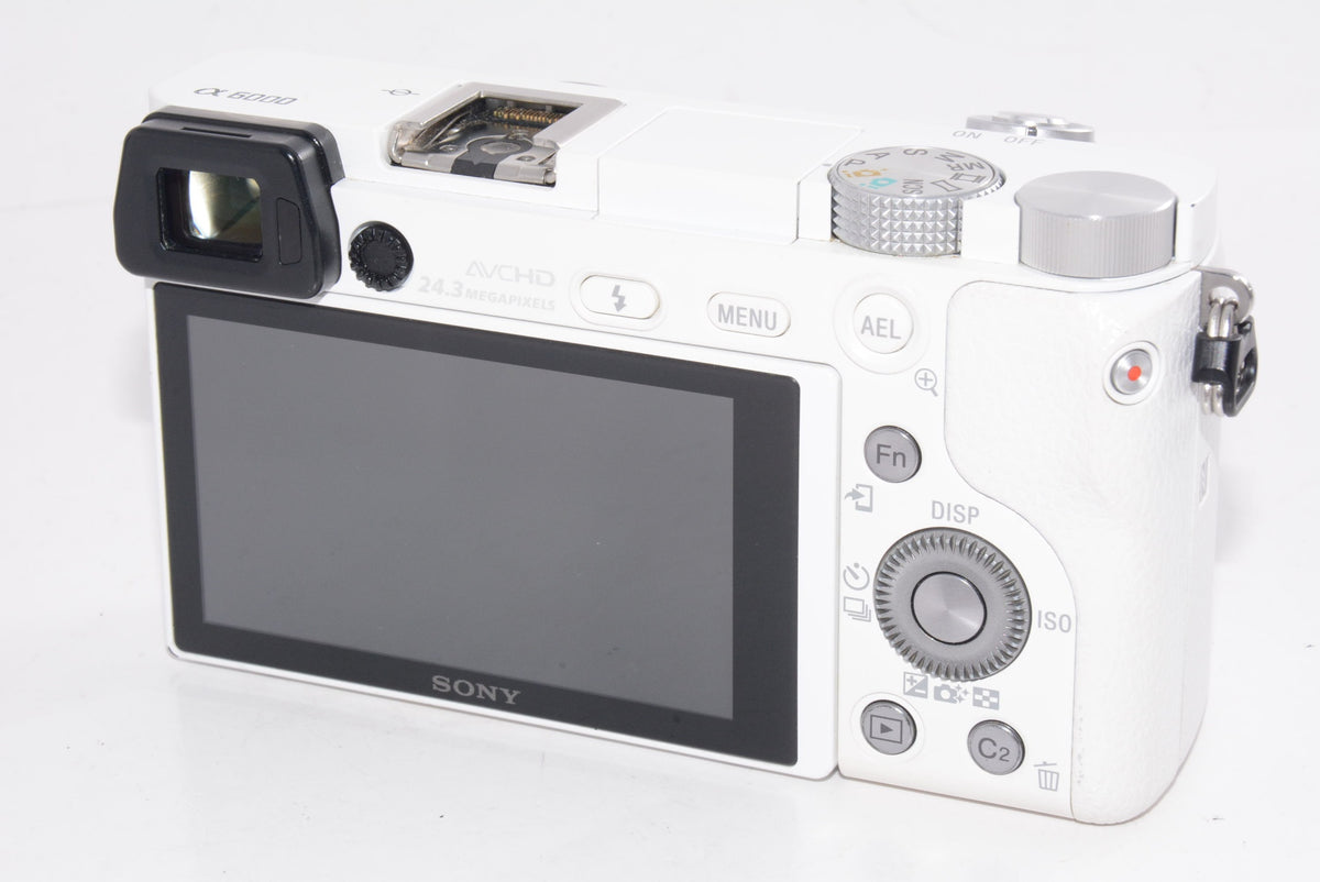 【外観並級】ソニー SONY ミラーレス一眼 α6000 ボディ ホワイト