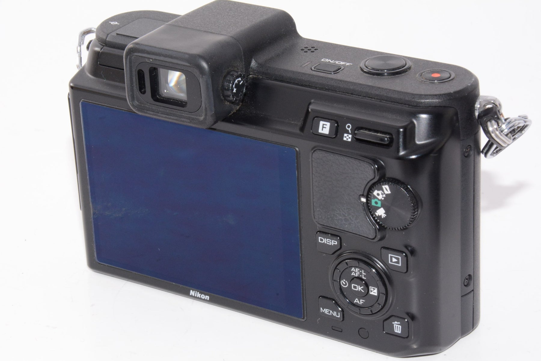 外観特上級】Nikon ミラーレス一眼カメラ Nikon 1 V1 薄型レンズ