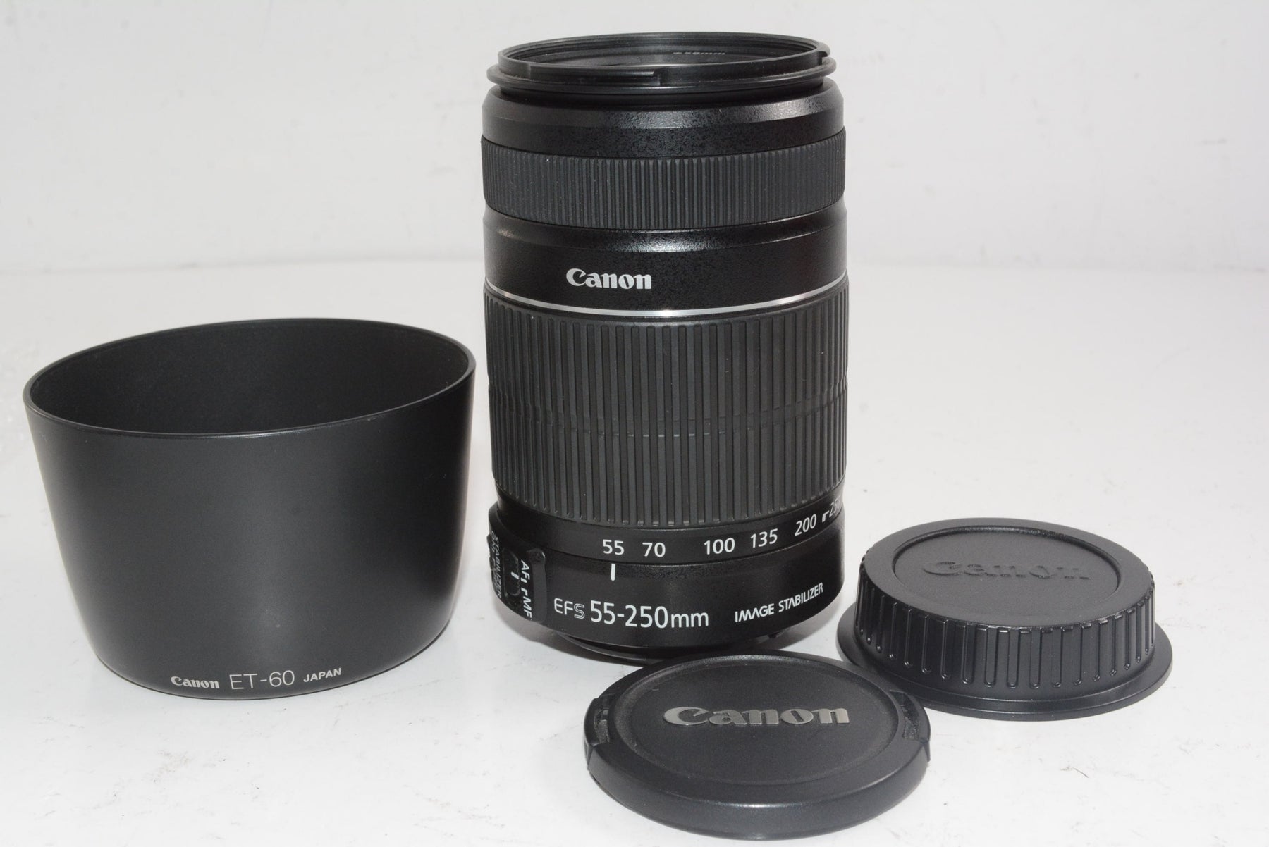 【外観並級】Canon 望遠ズームレンズ EF-S55-250mm F4-5.6 IS II