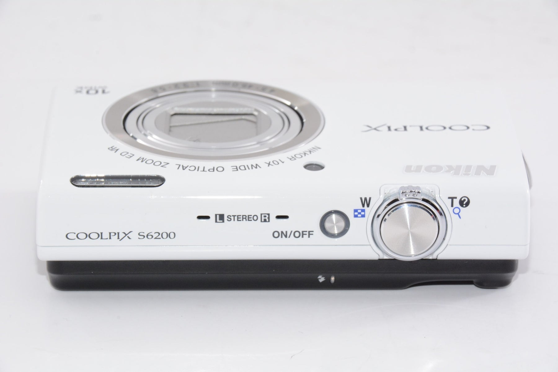 【外観並級】Nikon デジタルカメラ COOLPIX (クールピクス) S6200 ナチュラルホワイト