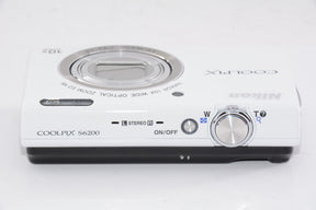 【外観並級】Nikon デジタルカメラ COOLPIX (クールピクス) S6200 ナチュラルホワイト