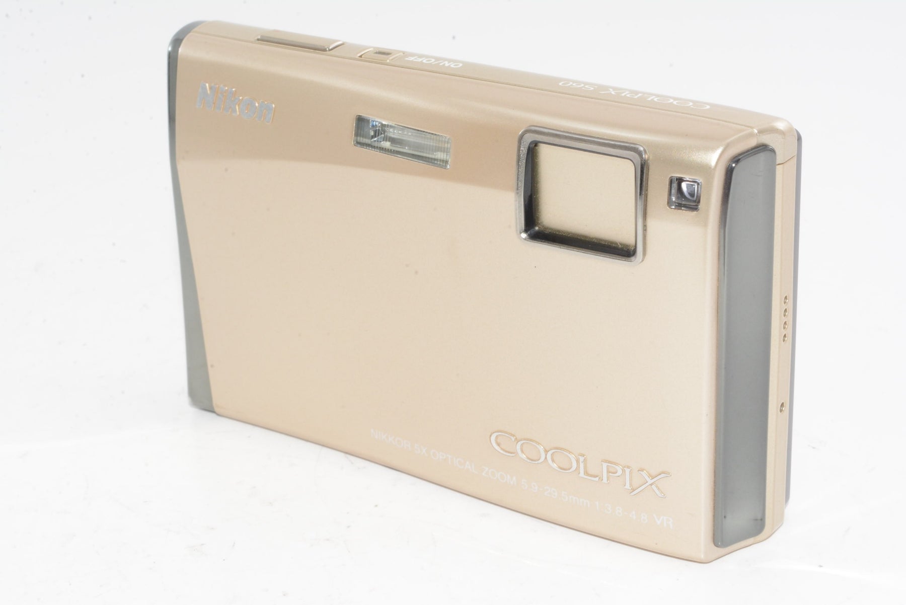 【外観特上級】Nikon  COOLPIX S60 リッチゴールド