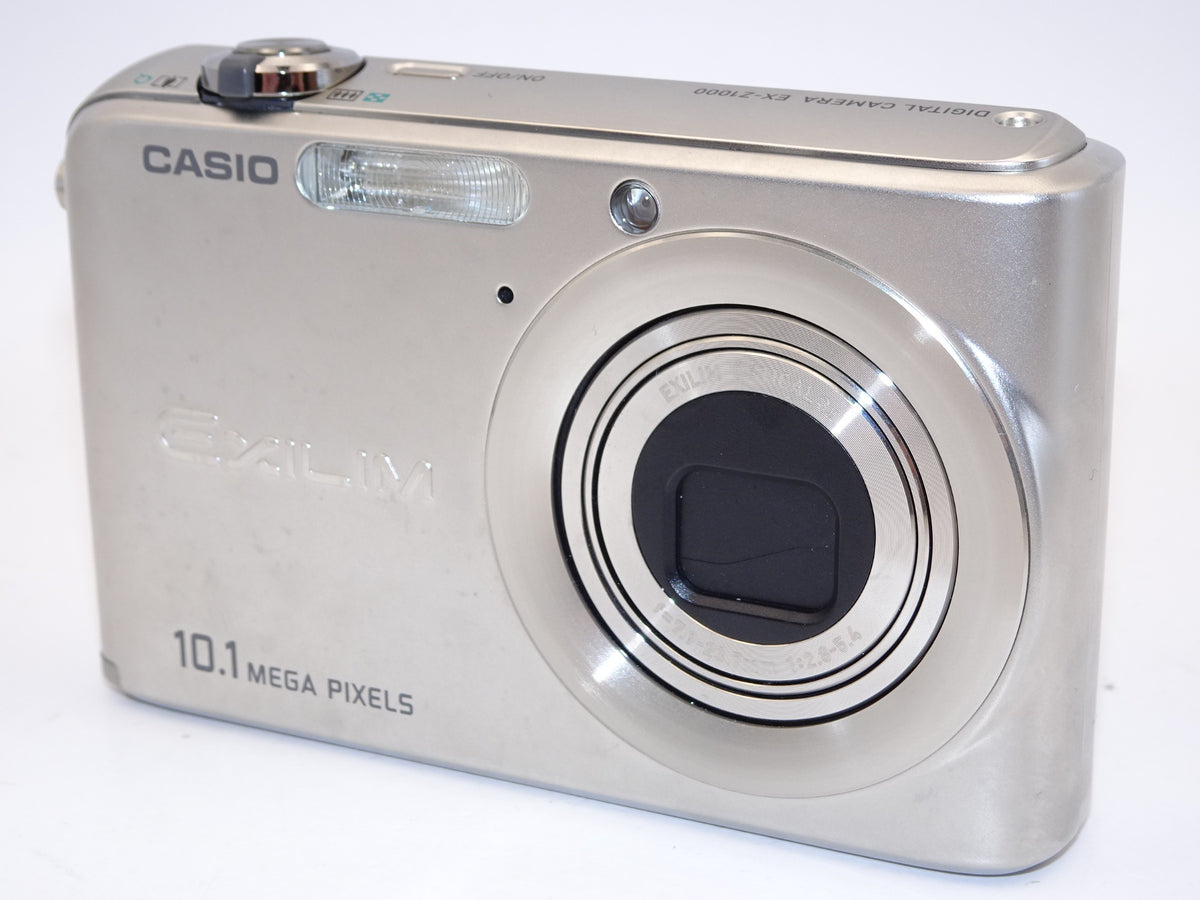 【外観特上級】CASIO デジタルカメラ EXILIM ZOOM EX-Z1000 シルバー