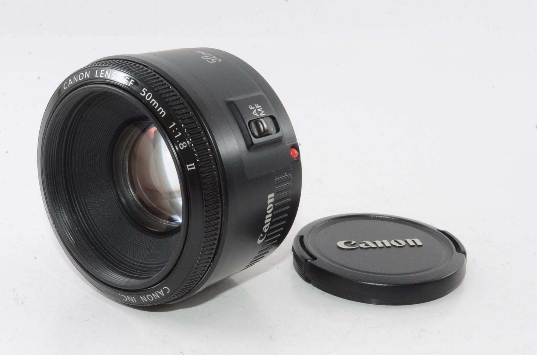 【外観特上級】Canon 単焦点レンズ EF50mm F1.8 II
