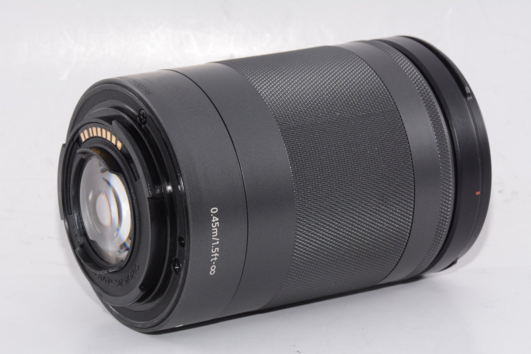 【外観特上級】Canon 望遠ズームレンズ EF-M18-150mm F3.5-6.3 IS STM ミラーレス専用 グラファイト
