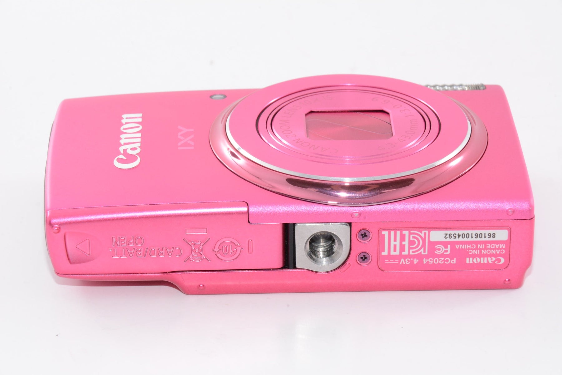 【外観並級】Canon デジタルカメラ IXY 140 光学10倍ズーム ピンク IXY140(PK)