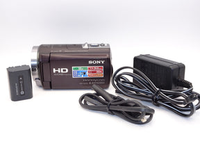 【外観並級】SONY ビデオカメラ HANDYCAM CX430V  HDR-CX430V/T
