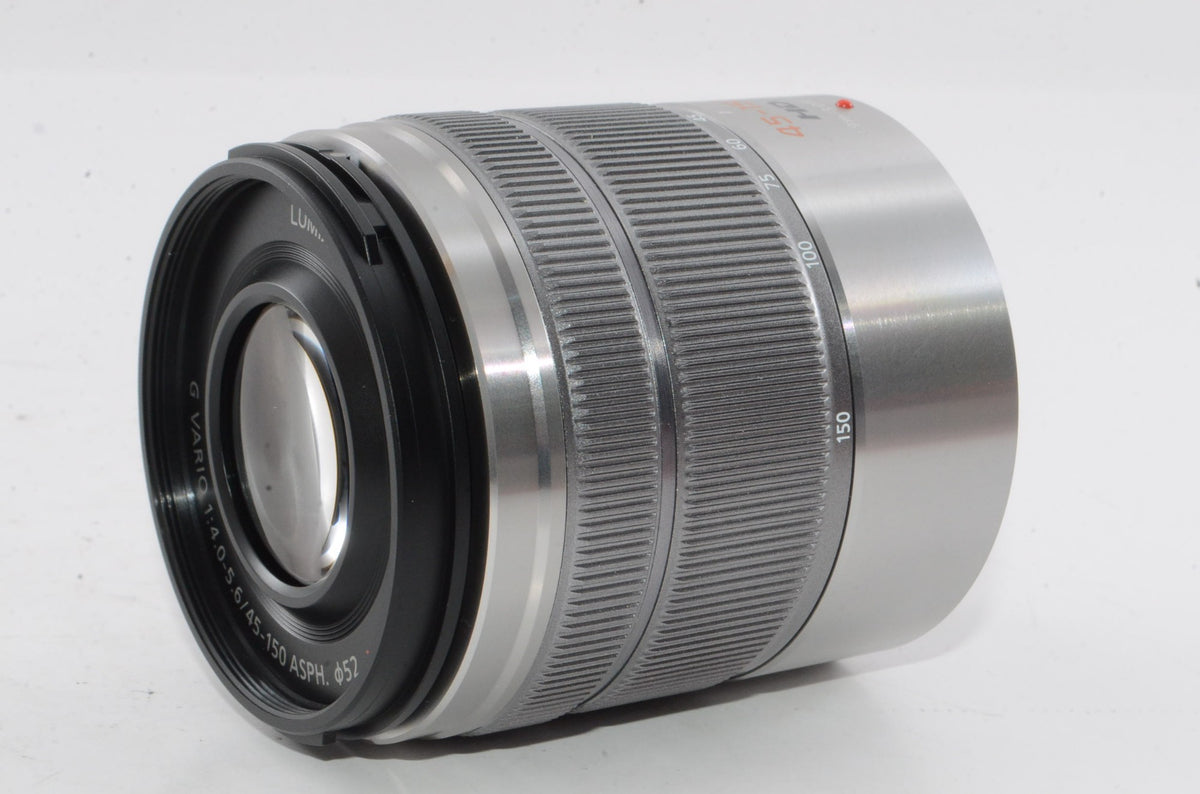 【外観特上級】パナソニック ルミックス G VARIO 45-150mmF4.0-5.6 シルバー H-FS45150-S