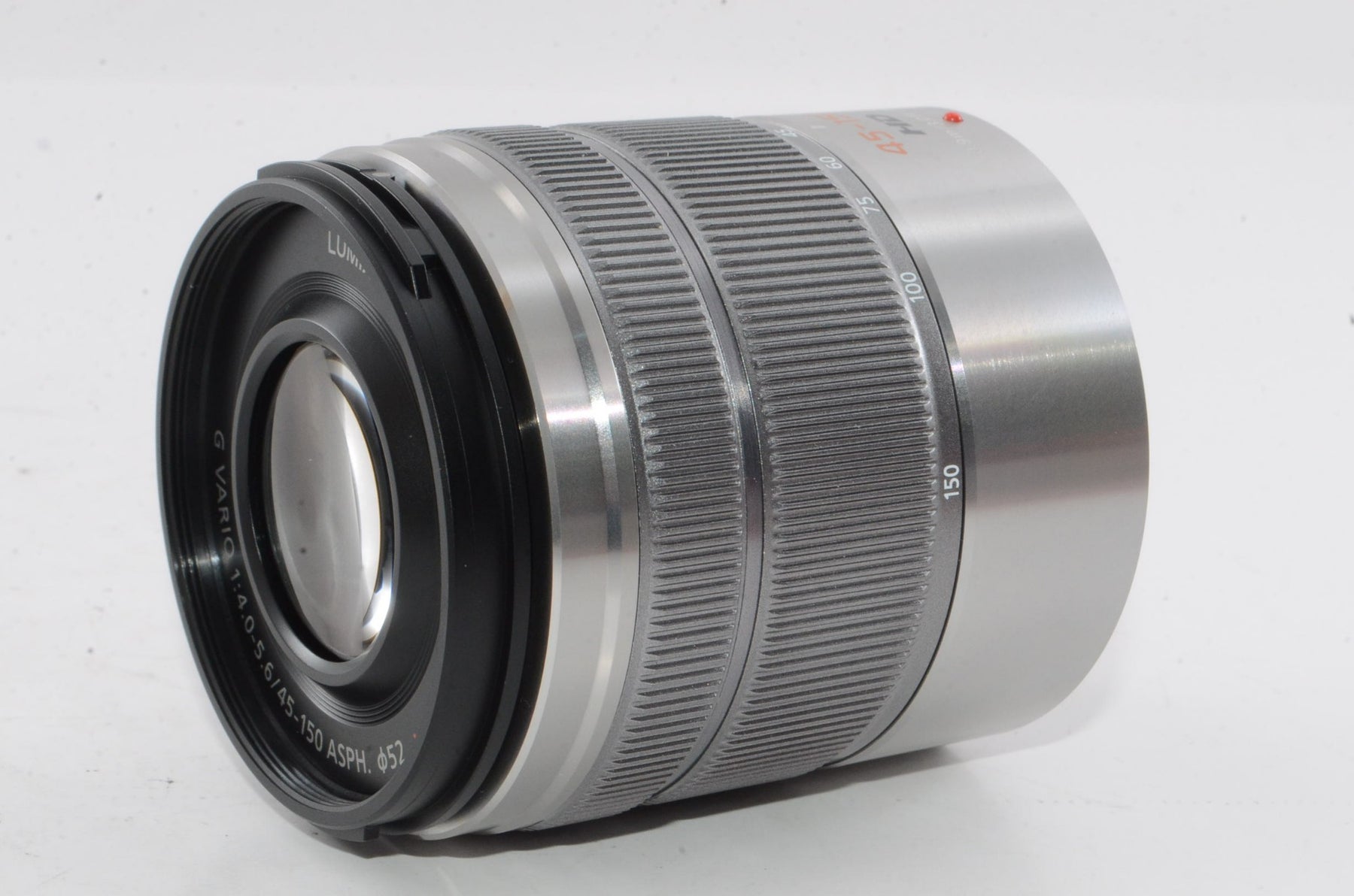 【外観特上級】パナソニック ルミックス G VARIO 45-150mmF4.0-5.6 シルバー H-FS45150-S
