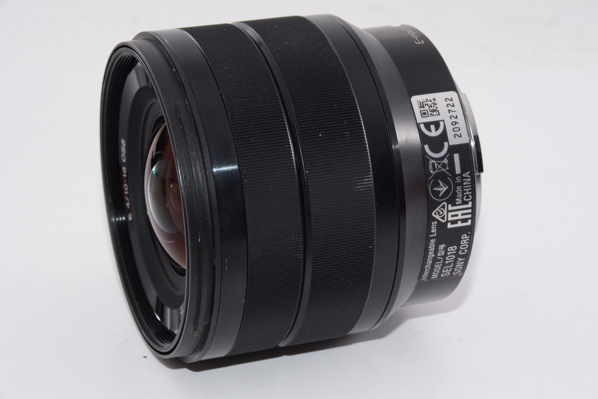 【外観並級】ソニー SONY 広角ズームレンズ E 10-18mm F4 OSS ソニー Eマウント用 APS-C専用 SEL1018