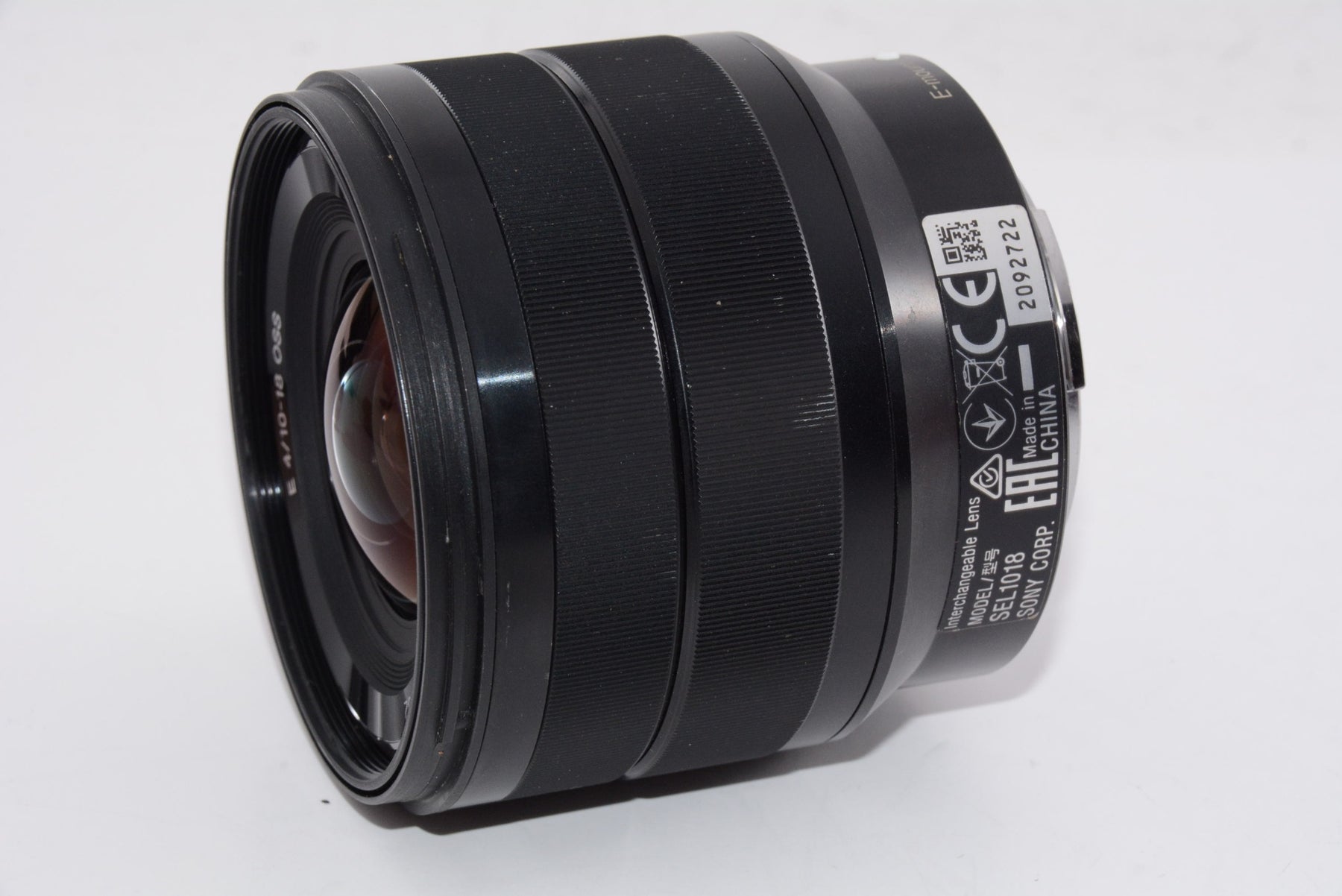 【外観並級】ソニー SONY 広角ズームレンズ E 10-18mm F4 OSS ソニー Eマウント用 APS-C専用 SEL1018