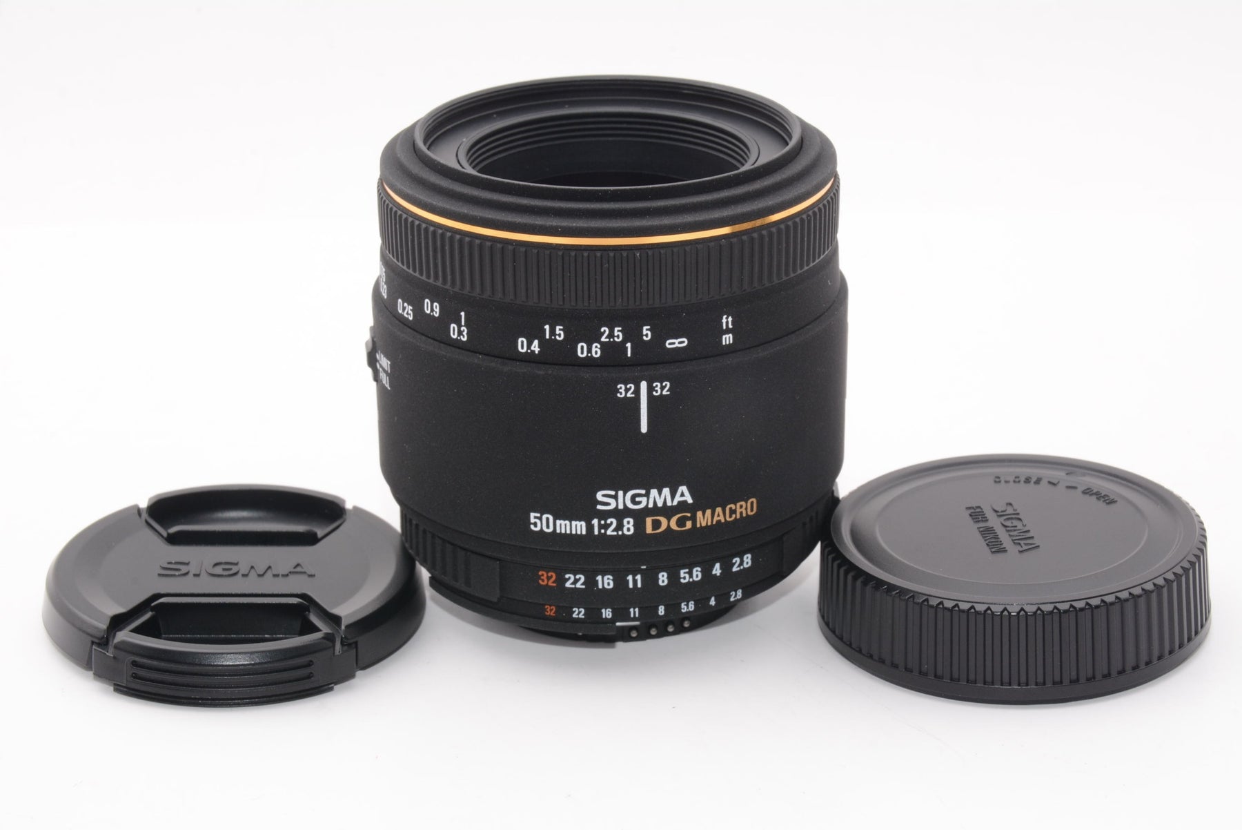 【外観特上級】SIGMA 単焦点マクロレンズ MACRO 50mm F2.8 EX DG ニコン用 フルサイズ対応