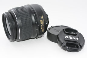 【外観並級】Nikon 標準ズームレンズ AF-S DX Zoom Nikkor ED 18-55mm f/3.5-5.6 G II  ブラック