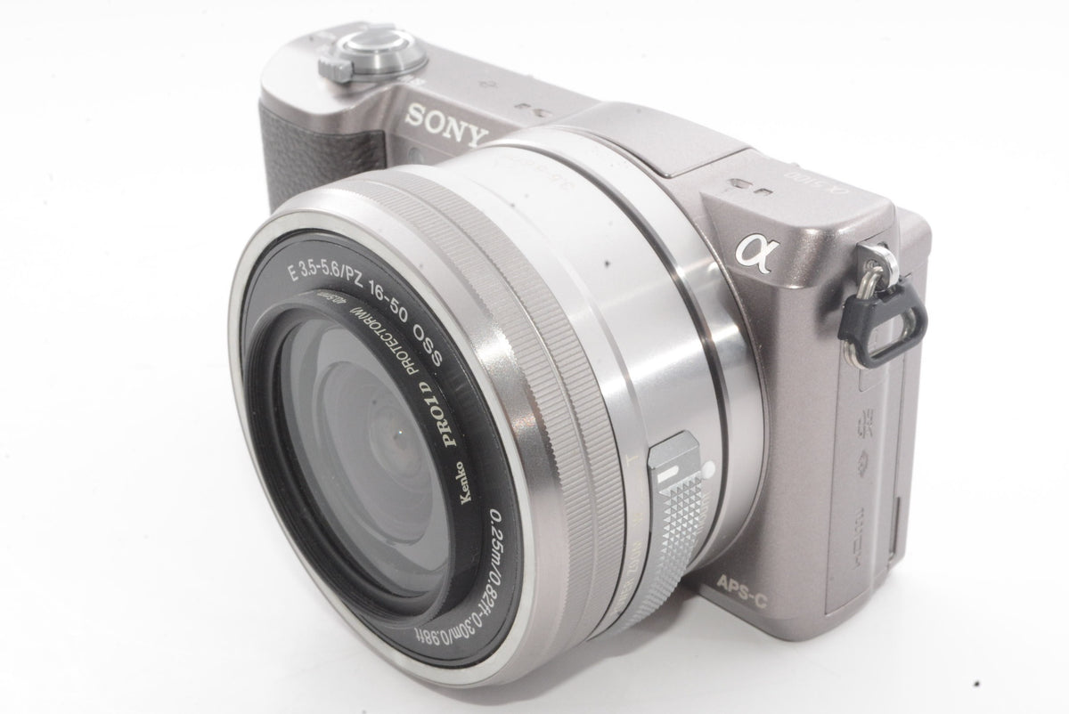 【外観並級】ソニー SONY ミラーレス一眼 α5100 パワーズームレンズキット E PZ 16-50mm F3.5-5.6 OSS付属 ブラウン ILCE-5100L-T