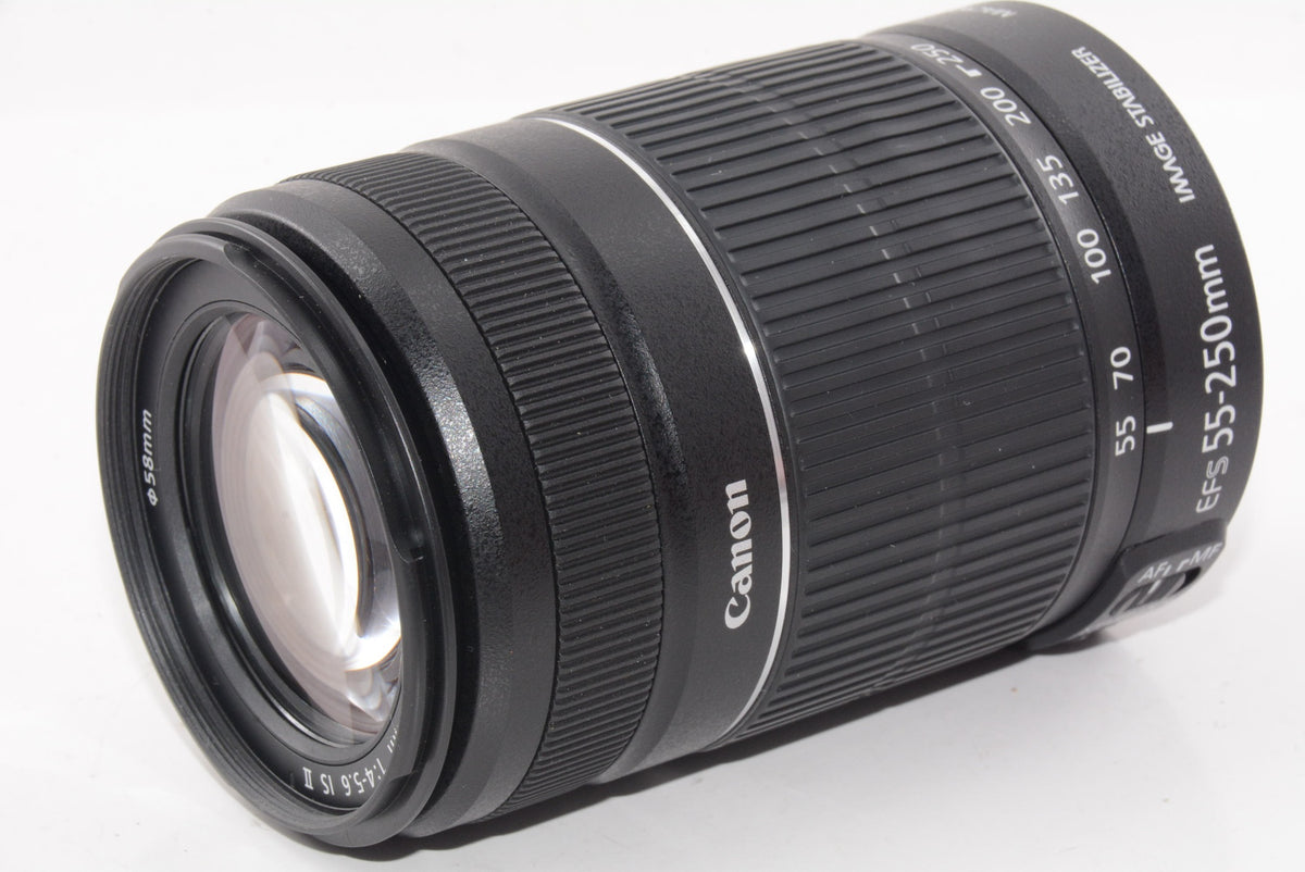【外観並級】Canon 望遠ズームレンズ EF-S55-250mm F4-5.6 IS II