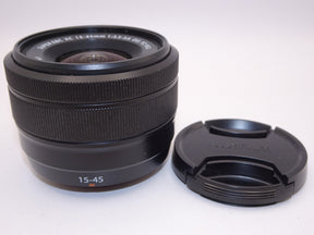 【外観特上級】FUJIFILM 交換レンズXC15-45mmブラック XC15-45MMF3.5-5.6OIS PZ B