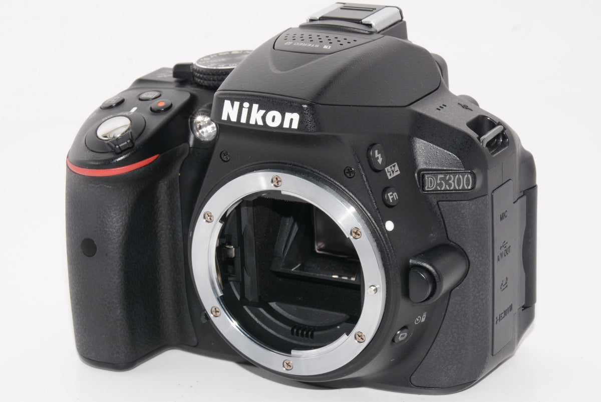 【外観特上級】Nikon デジタル一眼レフカメラ D5300 ブラック