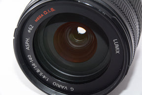 【外観並級】パナソニック 望遠ズームレンズ マイクロフォーサーズ用 ルミックス G VARIO HD 14-140mm/F4.0-5.8 ASPH/MEGA O.I.S. H-VS014140