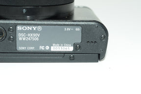 【外観並級】ソニー SONY デジタルカメラ DSC-HX90V 光学30倍ズーム 1820万画素 ブラックCyber-shot  DSC-HX90V BC