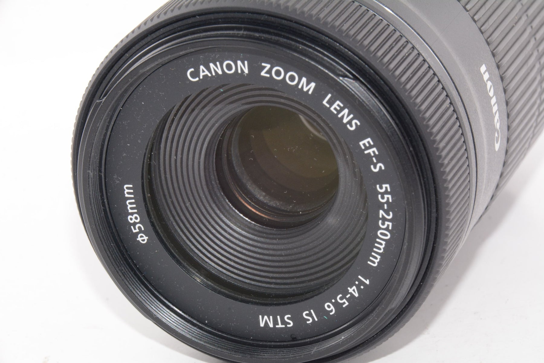 【外観特上級】Canon 望遠ズームレンズ EF-S55-250mm F4-5.6 IS STM