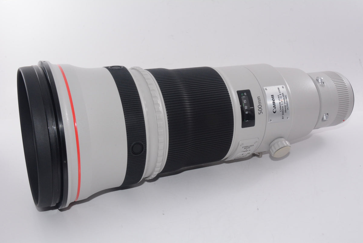 【ほぼ新品】Canon 単焦点超望遠レンズ EF500mm F4L IS II USM フルサイズ対応