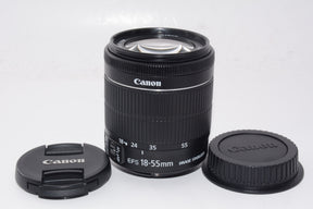 【外観特上級】Canon 標準ズームレンズ EF-S18-55mm F3.5-5.6 IS STM
