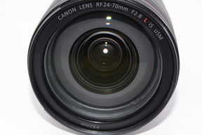 【外観特上級】CANON RFレンズ RF24-70mm F2.8 L IS USM ブラック