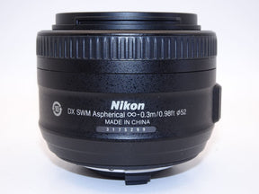 【外観特上級】Nikon 単焦点レンズ AF-S DX NIKKOR 35mm f/1.8G