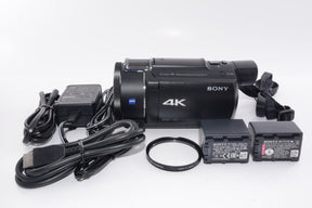 【外観特上級】ソニー ビデオカメラ FDR-AX60 4K 64GB ブラック