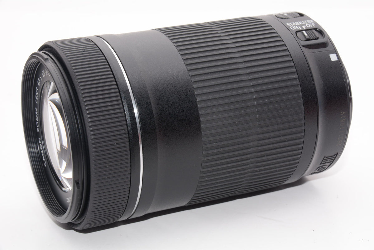 【外観特上級】Canon 望遠ズームレンズ EF-S55-250mm F4-5.6 IS STM