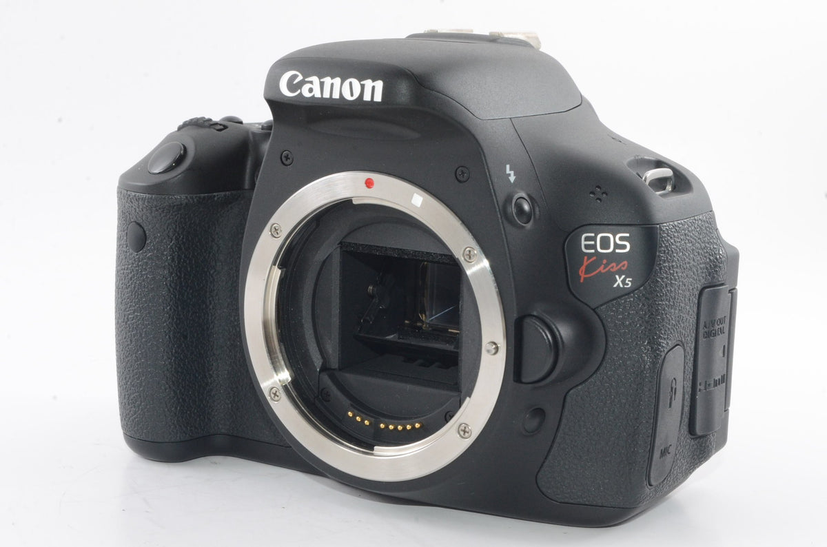 【外観特上級】Canon デジタル一眼レフカメラ EOS Kiss X5 ダブルズームキット