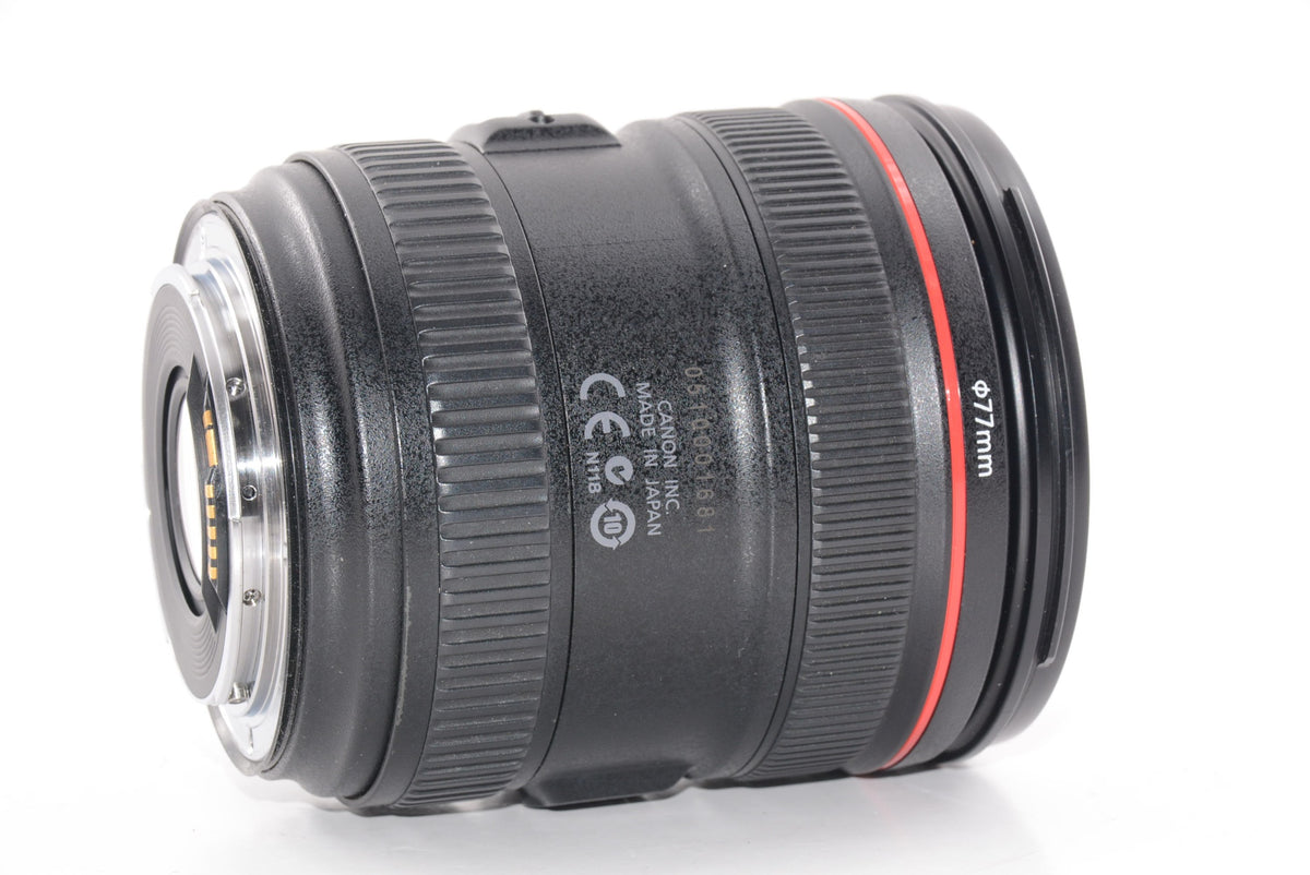 【外観特上級】Canon 標準ズームレンズ EF24-70mm F4 L IS USM フルサイズ対応