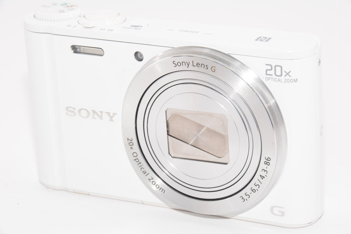 【外観特上級】ソニー SONY デジタルカメラ Cyber-shot WX350 光学20倍 ホワイト DSC-WX350-W