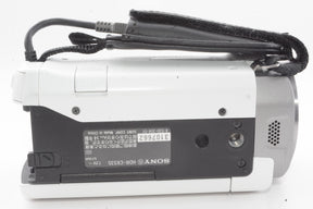 【外観並級】ソニー SONY ビデオカメラ Handycam CX535 内蔵メモリ32GB ホワイト HDR-CX535/W