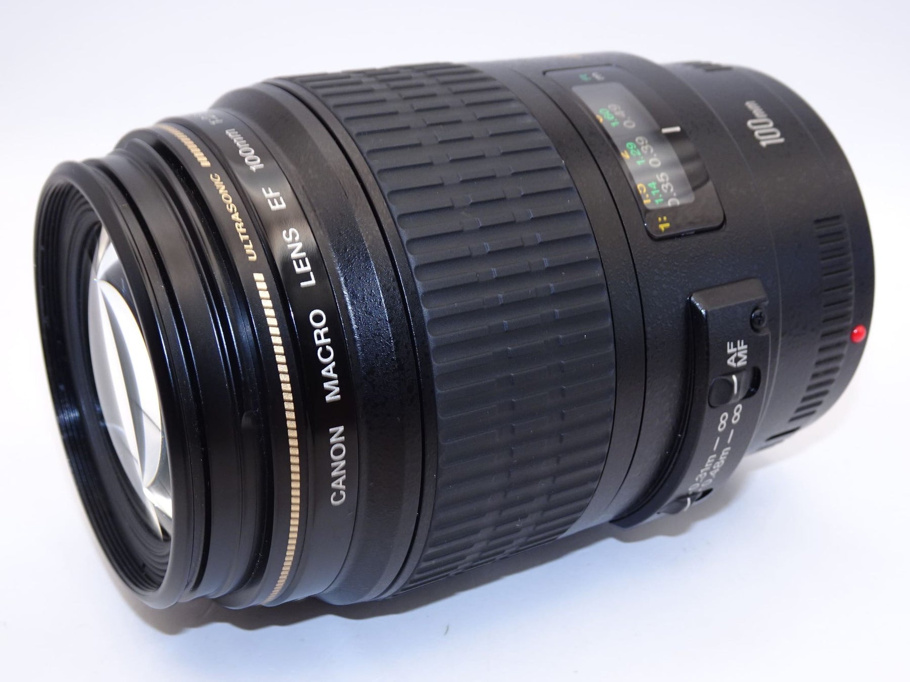 【外観特上級】Canon 単焦点マクロレンズ EF100mm F2.8 マクロ USM フルサイズ対応