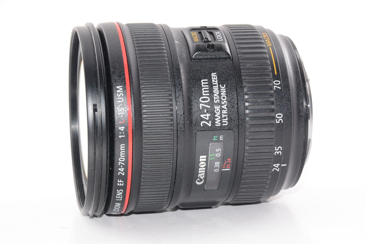 【外観特上級】Canon 標準ズームレンズ EF24-70mm F4 L IS USM フルサイズ対応