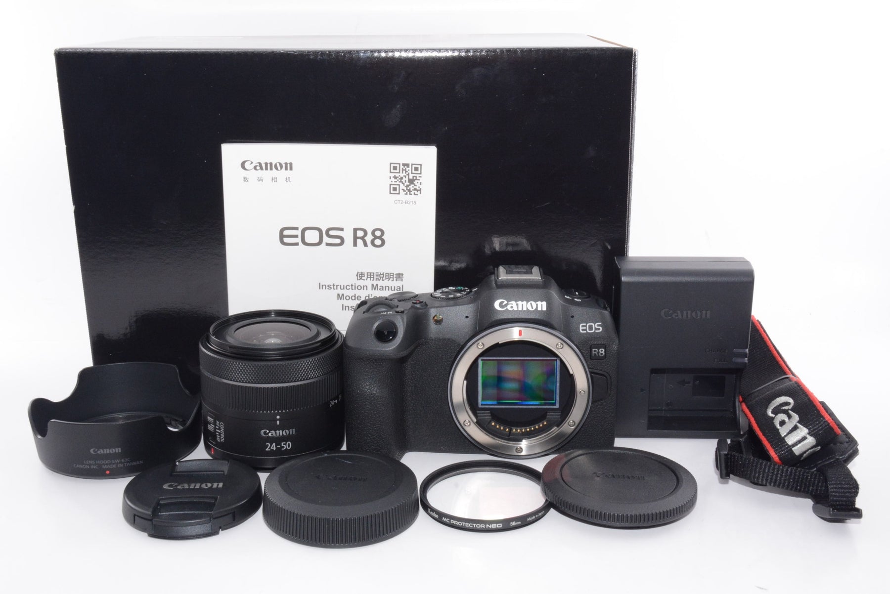【外観特上級】キヤノン ミラーレスカメラ レンズキット Canon EOSR8