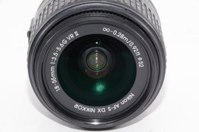 【外観並級】Nikon 標準ズームレンズ AF-S DX NIKKOR 18-55mm f/3.5-5.6G VR II