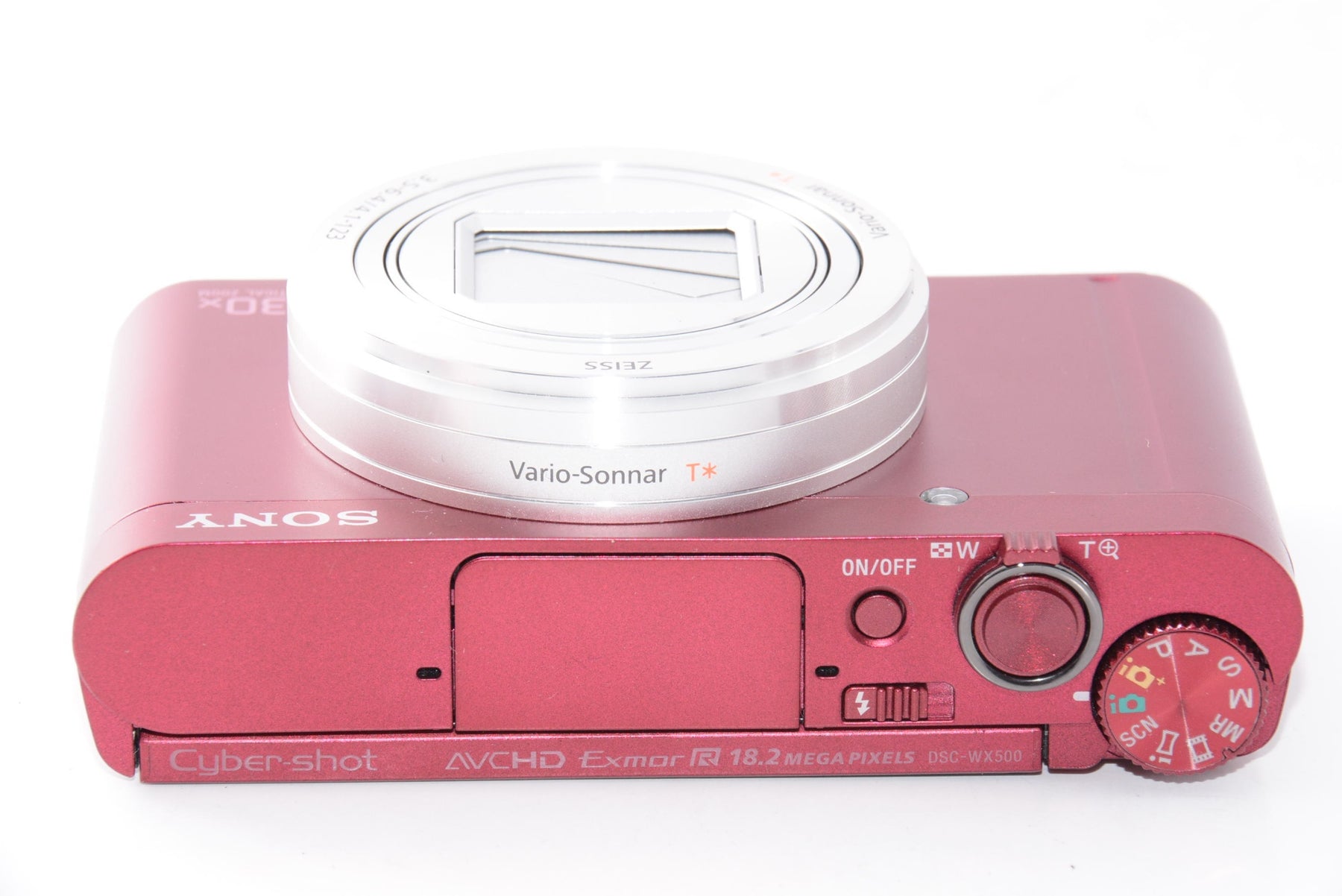 【外観特上級】SONY デジタルカメラ DSC-WX500 レッド Cyber-shot