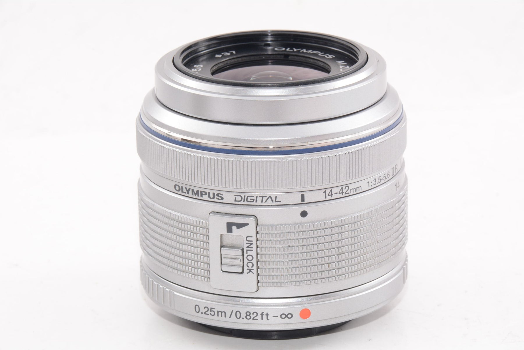 【外観特上級】OLYMPUS M.ZUIKO DIGITAL 14-42mm F3.5-5.6 II シルバー