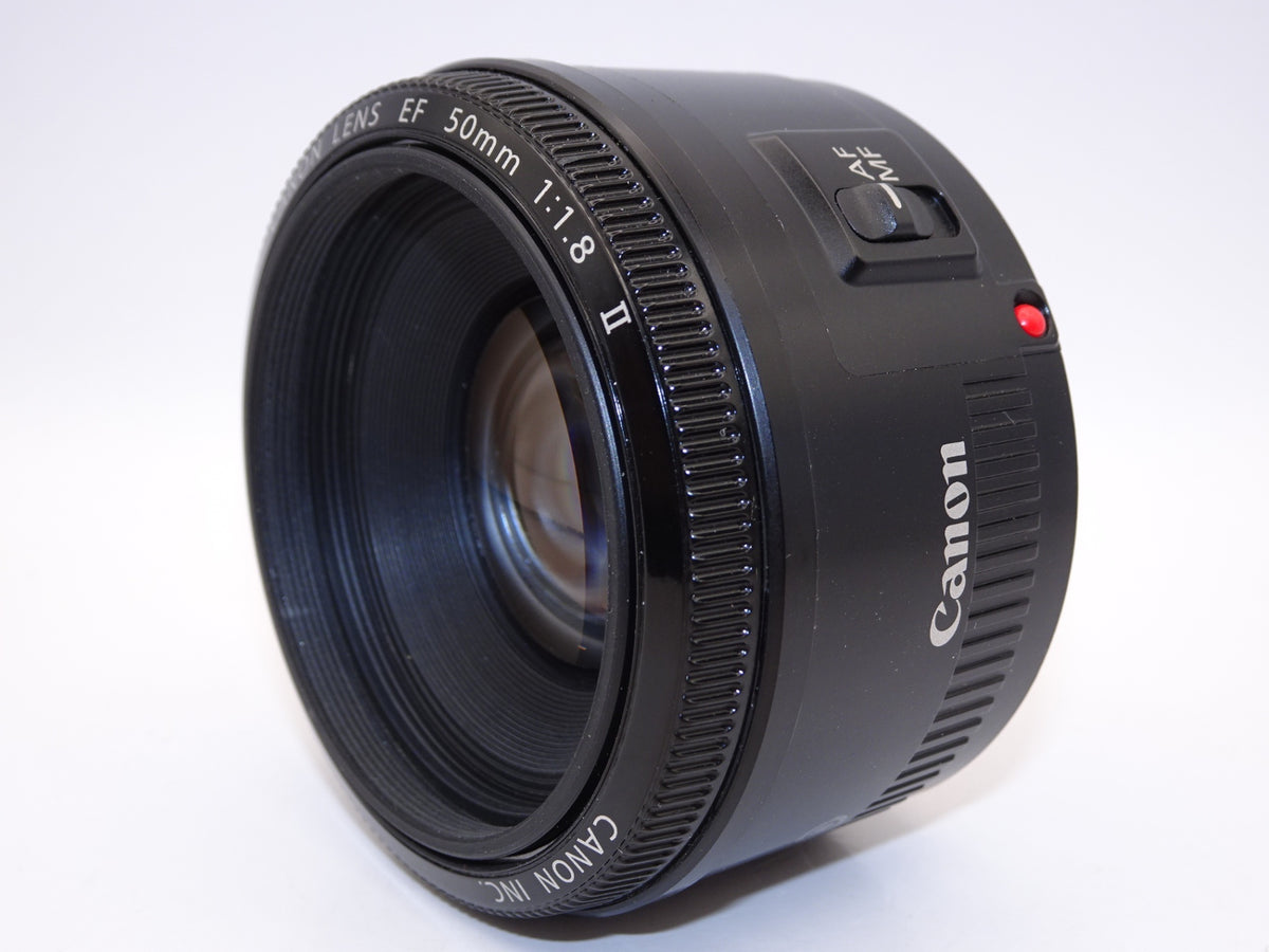 【外観並級】Canon 単焦点レンズ EF50mm F1.8 II フルサイズ対応