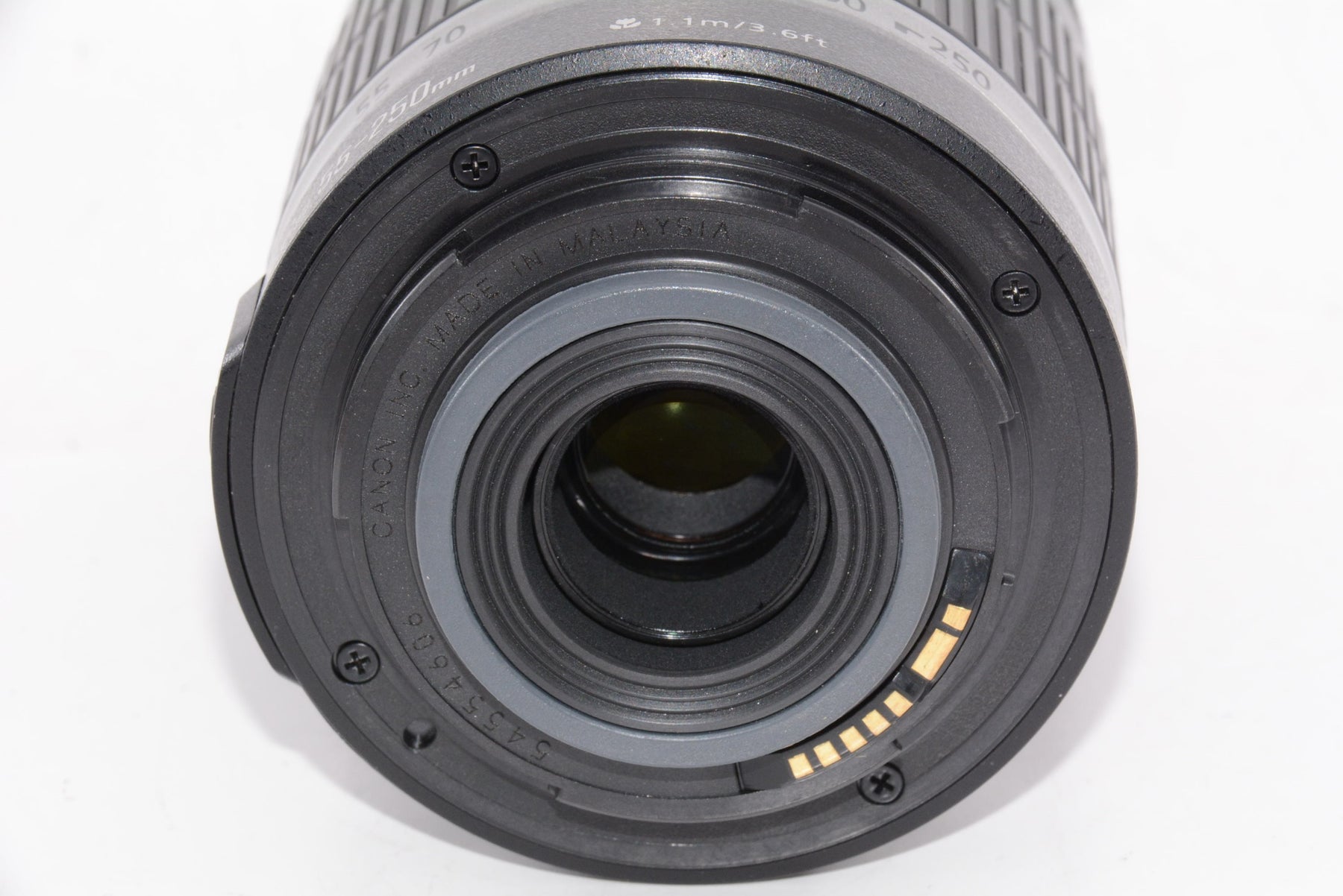 【外観特上級】Canon 望遠レンズ EF-S55-250mm F4-5.6 IS