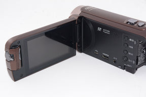 【外観特上級】パナソニック HDビデオカメラ W585M 64GB ワイプ撮り 高倍率90倍ズーム ブラウン HC-W585M-T