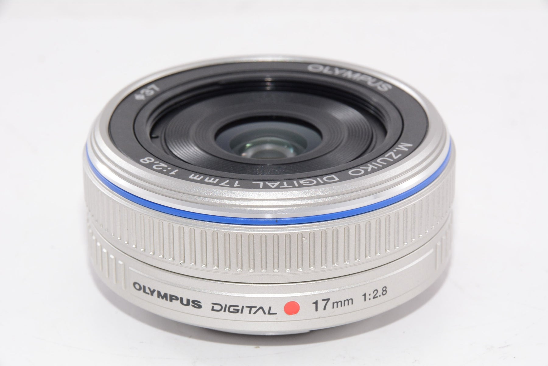 【外観並級】OLYMPUS パンケーキレンズ M.ZUIKO DIGITAL 17mm F2.8 シルバー