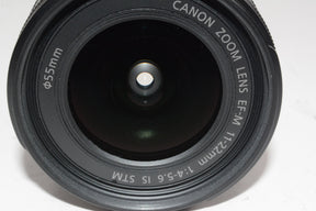 【外観並級】Canon 超広角ズームレンズ EF-M11-22mm F4-5.6IS STM